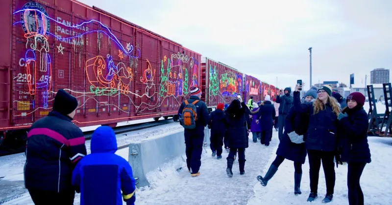 9 places to see the CPKC Holiday Train this holiday season in the River Valley region