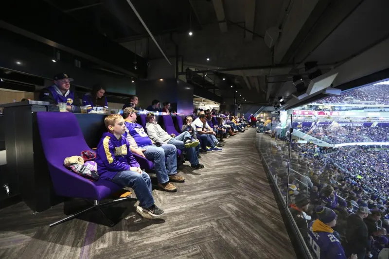 The Insane Cost of Renting a Luxury Suite at U.S. Bank Stadium