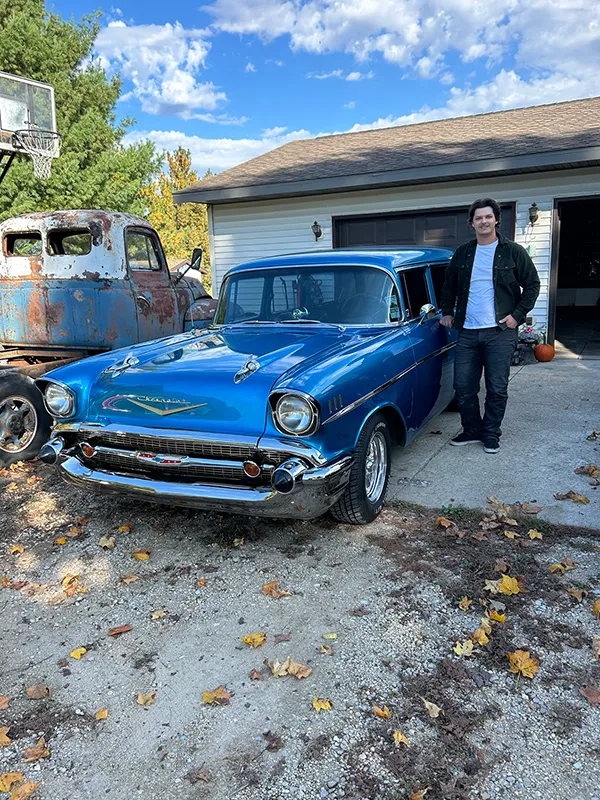 Cade Christensen's '57 Chevy Road Trip to Bowling Green