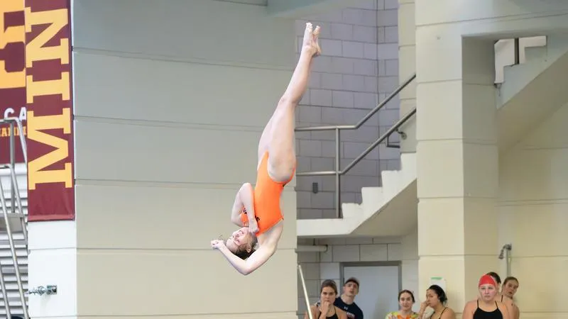 Women's Swimming & Diving: Ainsley Kashatus Named MIAC Diver of the Week