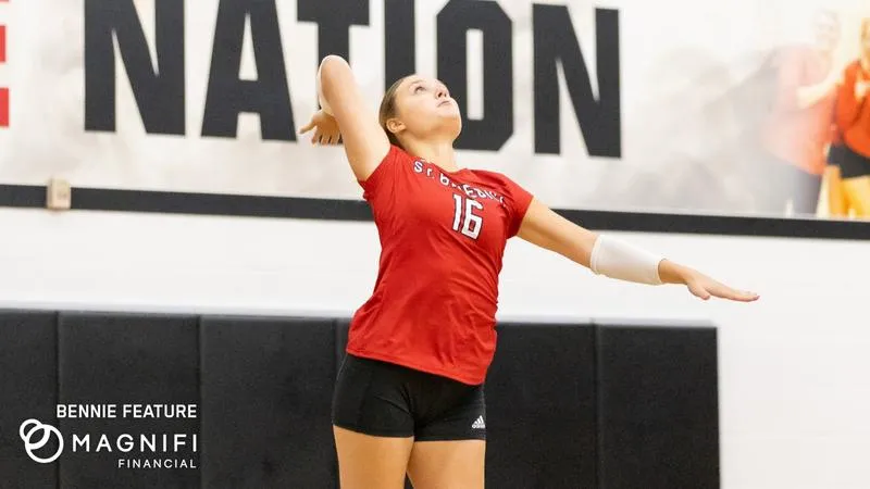 Magnifi Financial Feature - CSB senior battles through injury to get back on volleyball court