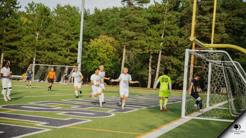 Mezey Breaks Scoring Drought as Eagles Secure Road Win