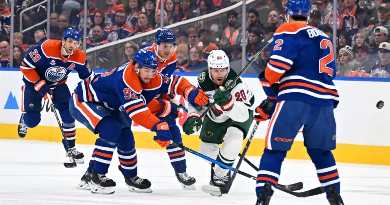 Evan Bouchard's OT goal lifts Oilers over Wild, 4-3