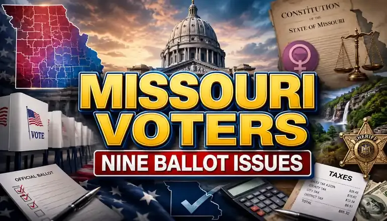 Missouri voters could face as many as nine ballot measures in 2026