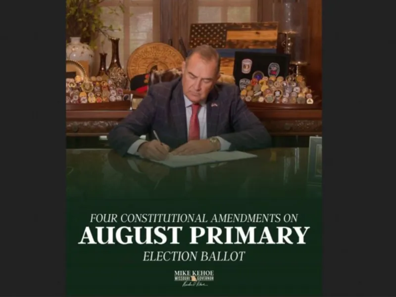 Four constitutional amendments put on Missouri's August ballot