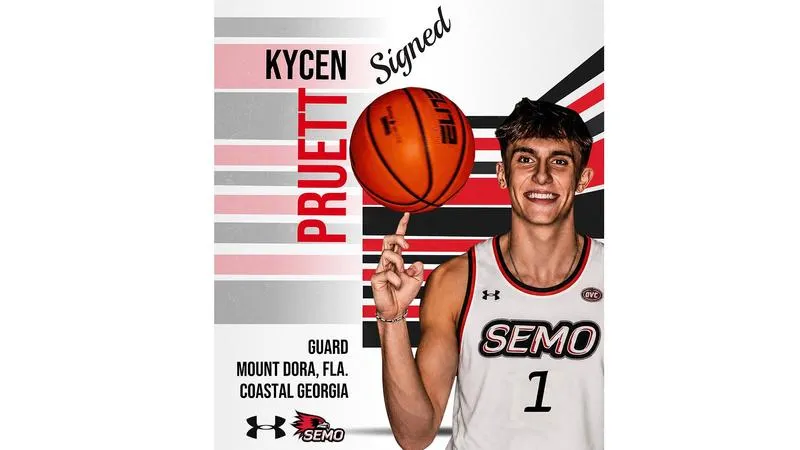 Men's Basketball Adds Guard Kycen Pruett