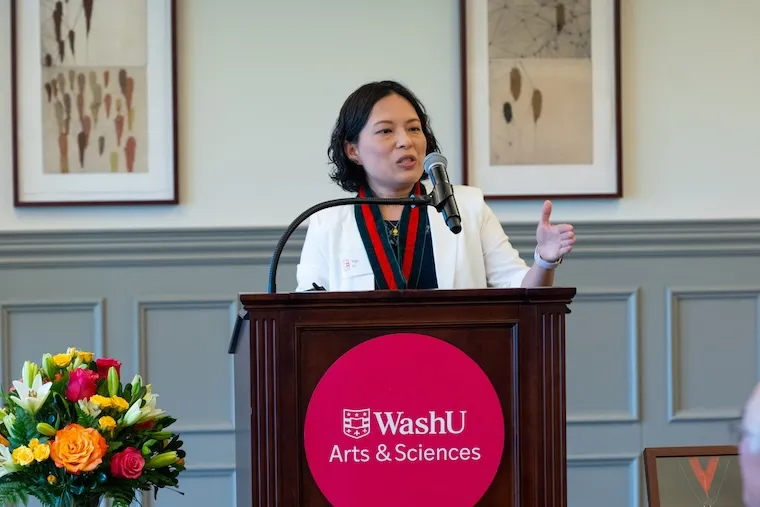 Yu installed as Art Krieg Professor