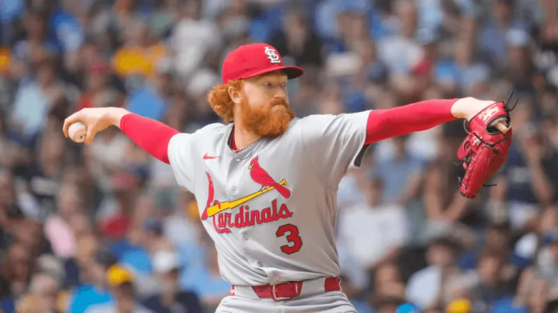 Cardinals RHP Dustin May has a no-hitter through six innings against the Brewers