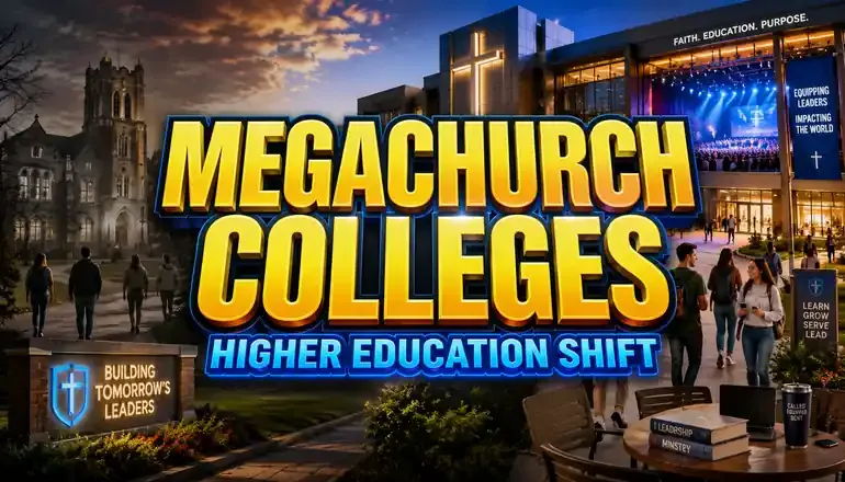 More megachurches want to be your alma mater
