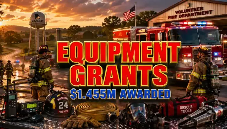 State grant boosts equipment for 108 rural volunteer fire agencies
