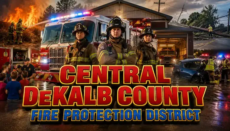 Central DeKalb County Fire District updates leadership, logs 30 calls