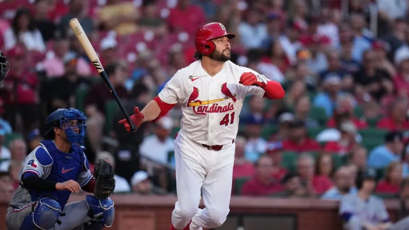 Burleson's three RBIs spark Cardinals past Rangers 5-3, ending Texas' win streak