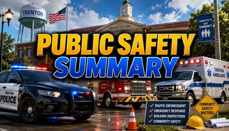 Trenton reports April police, fire and ambulance activity summary