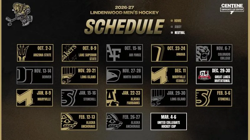 Men's Hockey Announces 2026-27 Schedule
