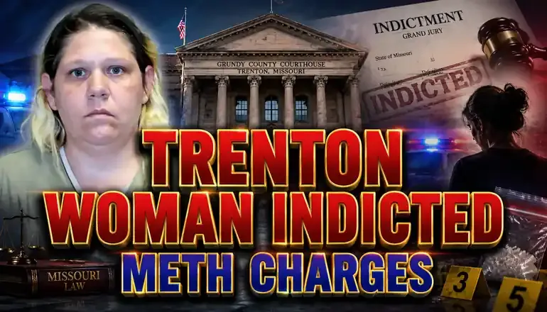 Trenton woman indicted on three alleged meth charges