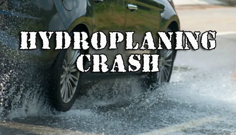 Ford Explorer hydroplanes and crashes north of Hannibal