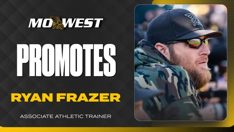 Ryan Frazer Promoted to Associate Athletic Trainer
