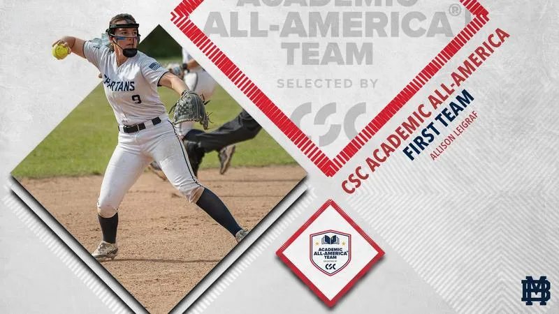 Leigraf Selected to CSC Academic All-America First Team