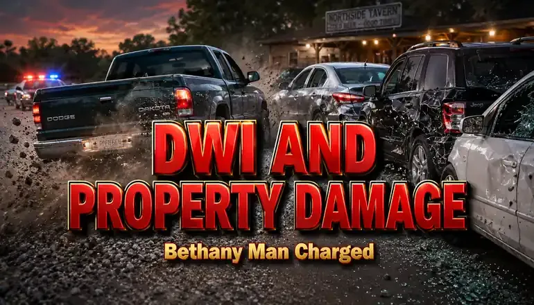 Bethany man accused of damaging three vehicles in incident