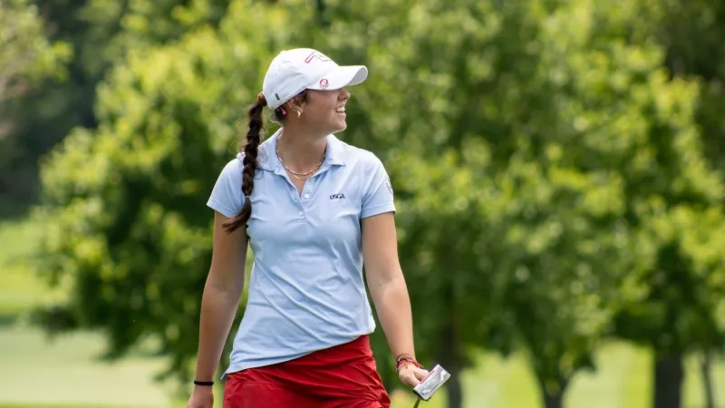 Tolton graduate Audrey Rischer surges into top five at Missouri Amateur Golf Championship
