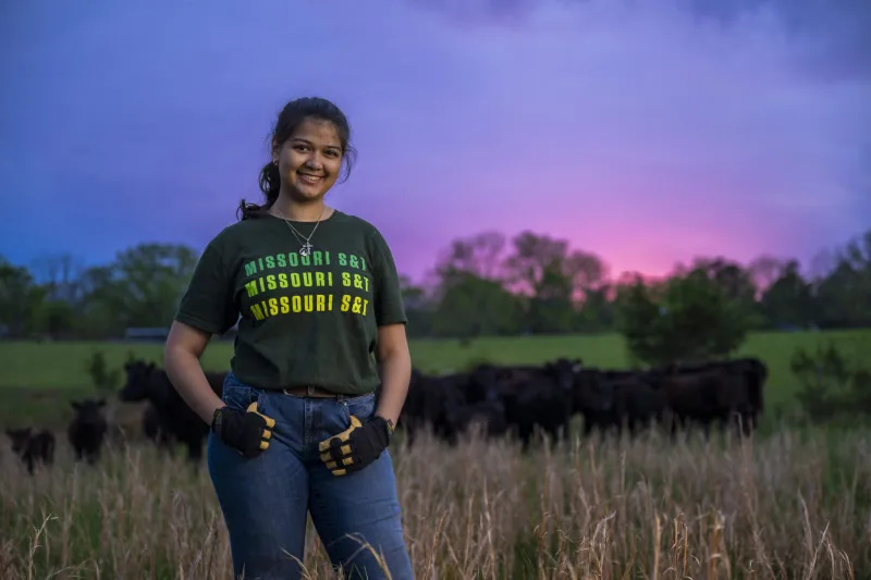 Studying 'til the cows come home