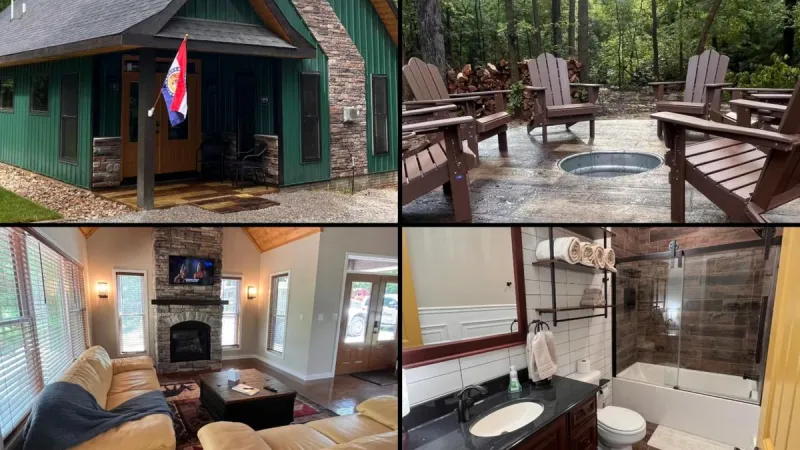 Hidden in the Woods: See This Airbnb Near Hannibal, Missouri