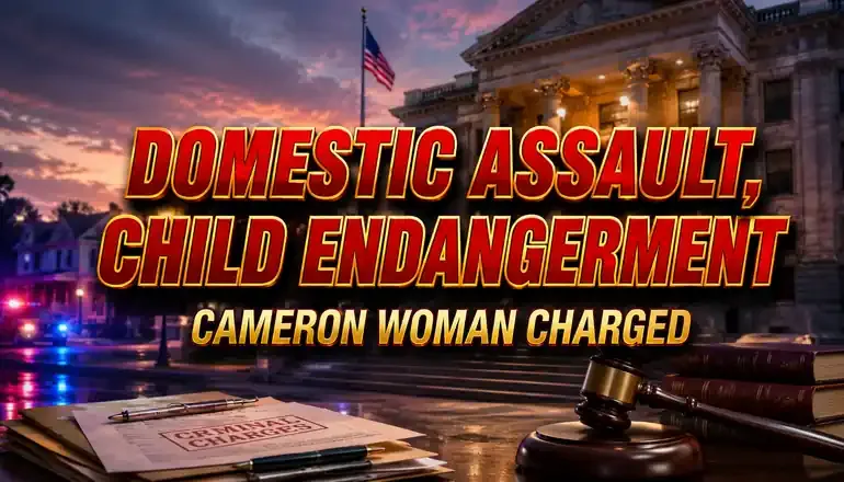 Cameron woman faces felony assault and child endangerment charges