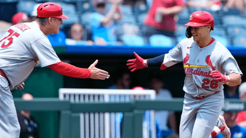 JJ Wetherholt hits 2 homers as the Cardinals beat the Royals 12-10 to avoid a sweep