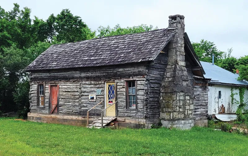 History in a Single Log Cabin