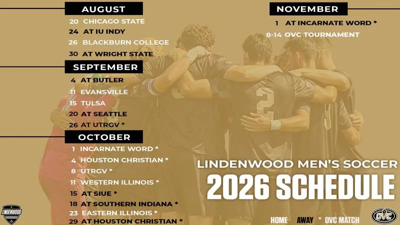 Men's Soccer Announces 2026 Schedule
