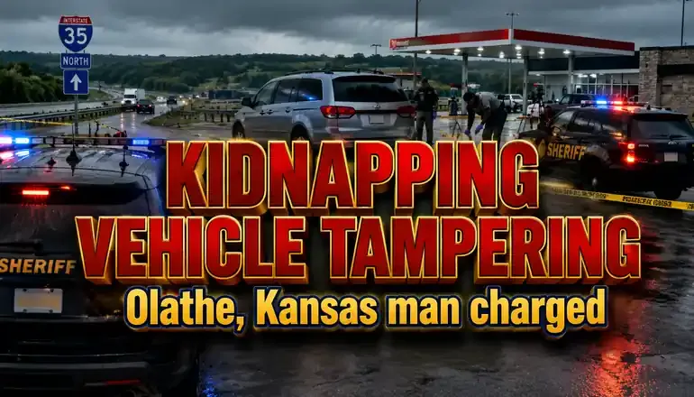 Child kidnapping, tampering charges filed against Olathe man