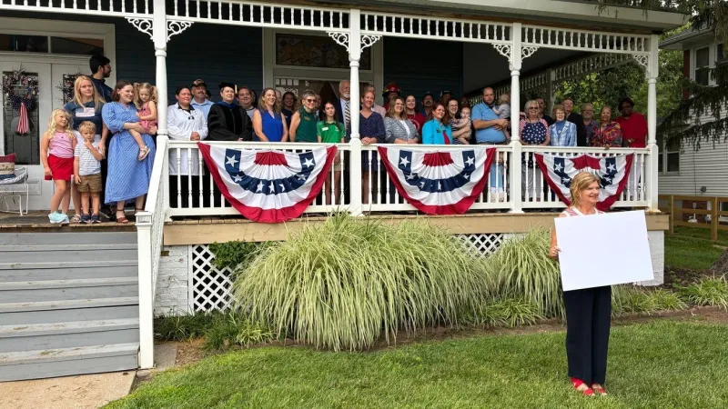 Westminster College staff and Callaway County community read Declaration of Independence
