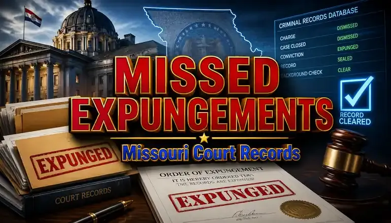 Missouri promised automatic marijuana expungements. Some records may remain uncleared