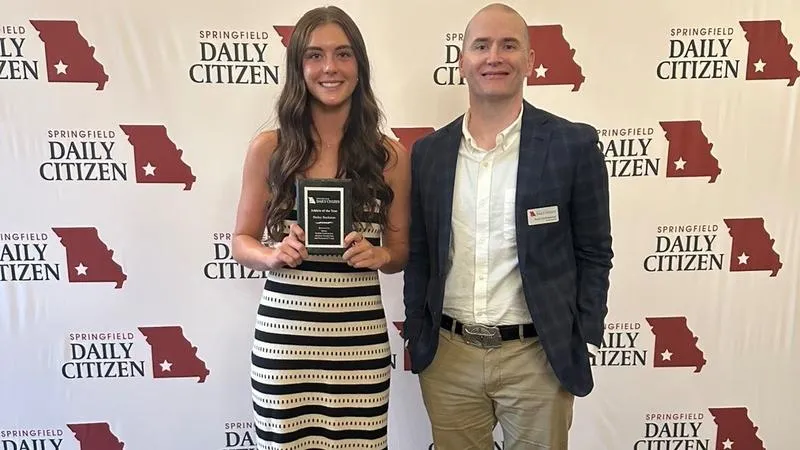 Buckman Earns High School Athlete of the Year Award