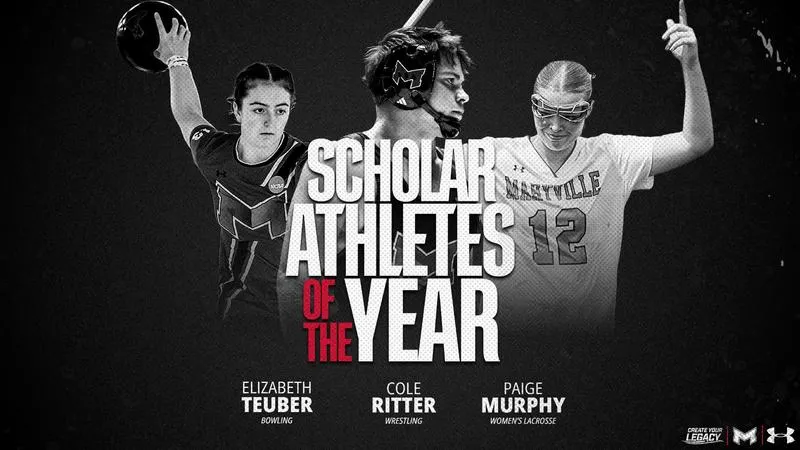 Murphy, Ritter and Teuber Voted GLVC Scholar-Athlete of the Year