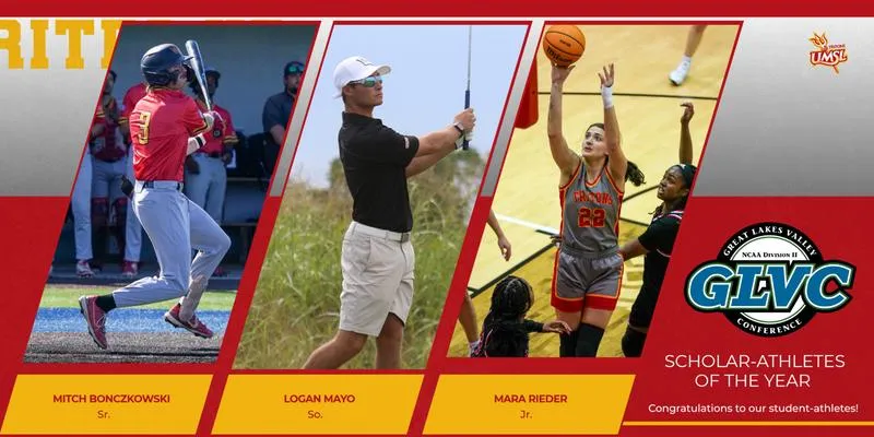 Three Tritons Named GLVC Scholar-Athletes of the Year