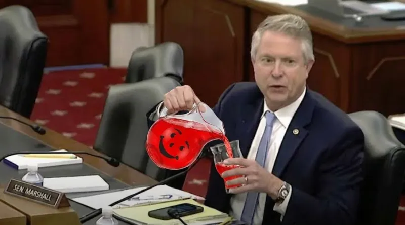 Senator Marshall Stands By MAGA Agenda On Meet The Press