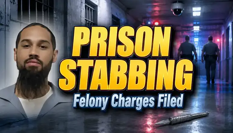 Crossroads inmate faces two felonies after alleged prison stabbing