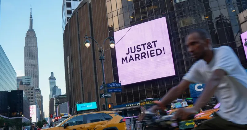 Taylor Swift and Travis Kelce are married in elaborate Madison Square Garden ceremony