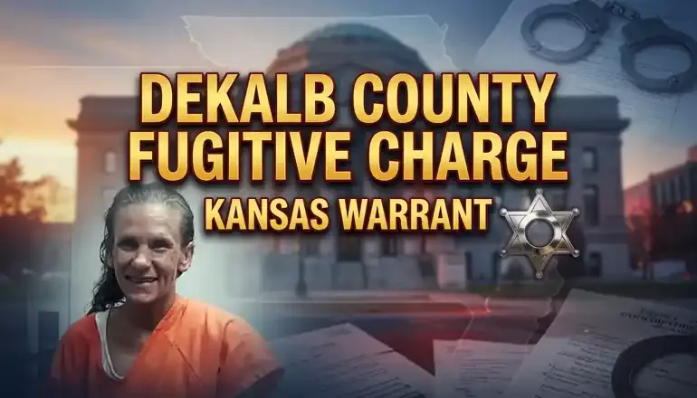 DeKalb County case alleges fugitive status over Kansas charge