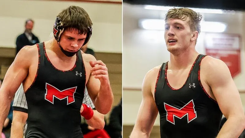 Wrestling's Larson, Ritter Crowned CSC Academic All-Americans