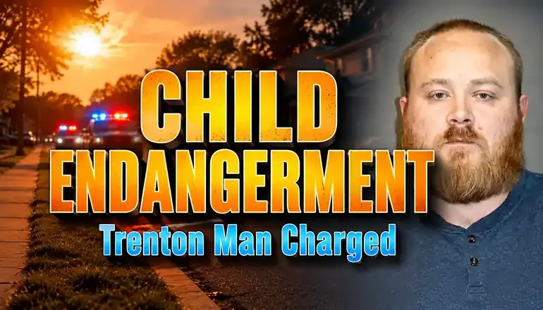 Trenton man faces child endangerment charge