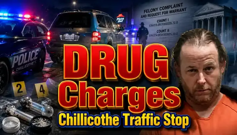 Chillicothe man faces drug charges after traffic stop, K-9 search