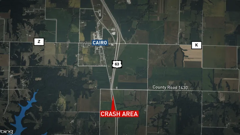3 kids and 1 adult hospitalized after Highway 63 crash