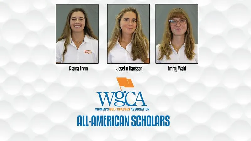 Three Women's Golfers Receive WGCA All-American Scholar Recognition