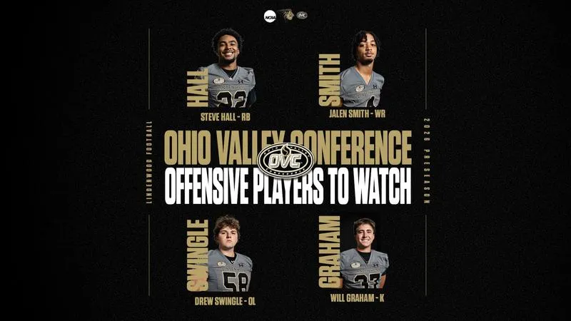 OVC Announces 2026 Football Offensive Players to Watch