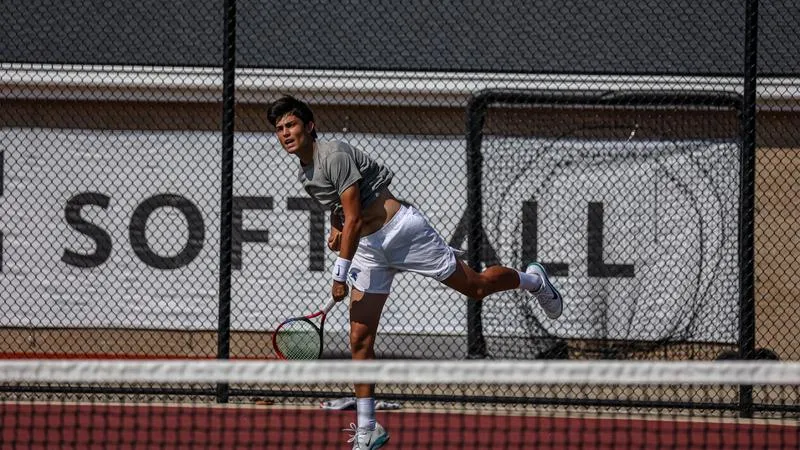 Luca da Silva Ebenriter Earns NAIA Men's Tennis All-America Second Team Honors