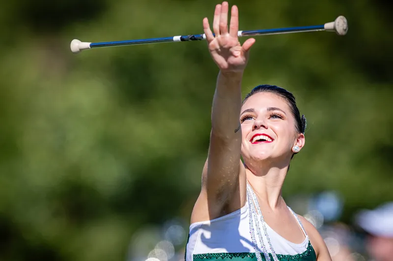Parker reflects on growth at Northwest, impact on twirling program