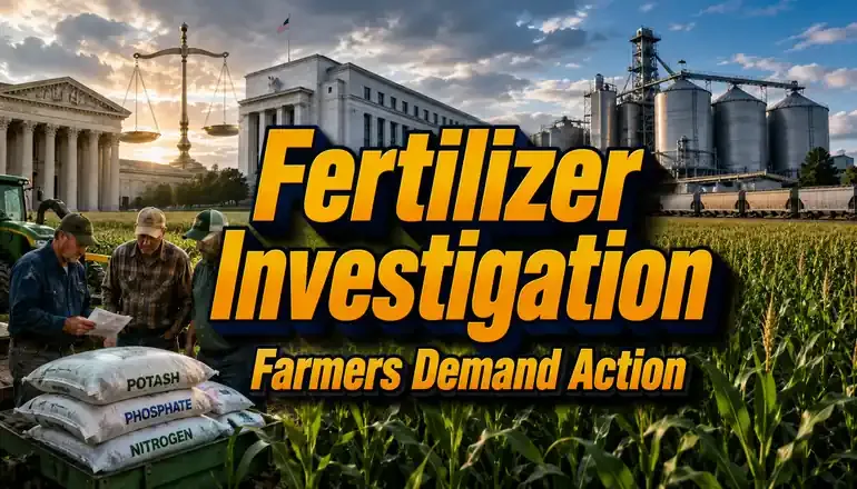 Corn growers urge DOJ investigation into 'collusive' fertilizer industry practices