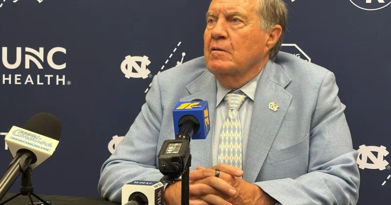 Bill Belichick's 1st college team struggled at UNC. He's hoping lessons learned lead to more success
